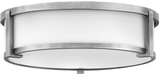 Hinkley 3243AN Lowell Antique Nickel LED 16" Flush Mount Ceiling Light Fixture