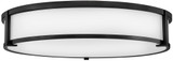 Hinkley 3244BK Lowell Modern Black LED Flush Lighting