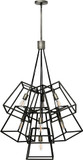 Hinkley 3357DZ Fulton Aged Zinc Multi Hanging Pendant Lighting