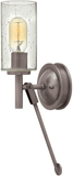 Hinkley 3380AN Collier Antique Nickel LED Wall Lamp