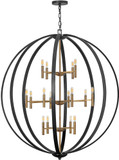 Hinkley 3465SB Euclid Modern Spanish Bronze Ceiling Chandelier