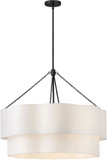 Hinkley 47735BK Gwen Modern Black Chandelier Lamp