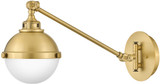 Hinkley 4830SA Fletcher Vintage Satin Brass Small Wall Swing Arm Lamp