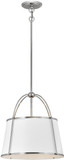 Hinkley 4894PN Clarke Modern Polished Nickel Hanging Lamp