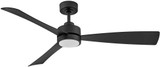 Hinkley 905756FMB-LWD Iver Matte Black LED 56" Ceiling Fan