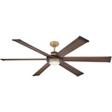 Hinkley 906964FHB-LDD Andros Modern Heritage Brass LED 64" Home Ceiling Fan