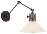 Hi-Lite Manufacturing H-99420-A3B-145-FR Montgomery Vintage Oil Rubbed Bronze Wall Swing Arm Lamp