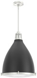 Hunter Lighting 19215 Bluff View Flat Matte Black Drop Ceiling Lighting
