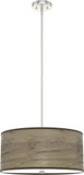 Hunter Lighting 19381 Solhaven 19" Drum Ceiling Pendant Light