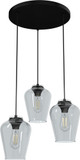 Hunter Lighting 19728 Vidria Modern Multi Pendant Lighting