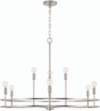 Home Place 448791BN Fuller Brushed Nickel Chandelier Lighting