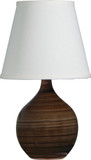 House of Troy GS50-TE Scatchard Tigers Eye Table Lamp Lighting