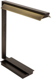 House of Troy JLED550-CHB Jay Modern Chestnut Bronze and Antique Brass LED Table Lighting