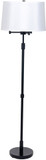 House of Troy KL300-BLK Killington Black Lighting Floor Lamp