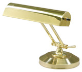 House of Troy P10-150 Small Polished Brass Finish 8 Inch Tall Piano/Desk Lamp Lighting