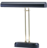 House of Troy P16d02618 2 Light Polished Brass Piano Lamp with Black Accents