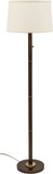 House of Troy RU703-CHB Rupert Chestnut Bronze with Weathered Brass Accents Lighting Floor Lamp