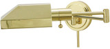House of Troy WS12-61J Home / Office Polished Brass Wall Swing Arm Lamp