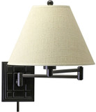 House of Troy WS750-OB Decorative Wall Swing Oil Rubbed Bronze Wall Swing Arm Lamp