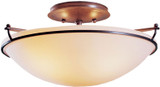 Hubbardton Forge 124302 Plain Semi-Flush Ceiling Light