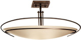 Hubbardton Forge 124341 Oval Mackintosh Semi-Flush Ceiling Light