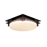 Hubbardton Forge 124394 Banded Flush-Mount Ceiling Light