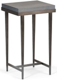 Hubbardton Forge 750102-07 Wick Dark Smoke Side Table