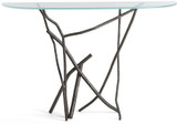 Hubbardton Forge 750112-07-VA0716 Brindille Dark Smoke Console Table
