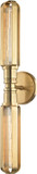 Hudson Valley 1092-AGB Red Hook Aged Brass Wall Sconce