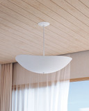 Hudson Valley 1436-WP Fabius White Plaster LED 36" Lighting Pendant