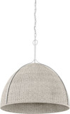 Hudson Valley 1728-WP Woodlawn Contemporary White Plaster 28.5" Pendant Lamp