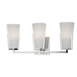 Hudson Valley 1803-PC Upton Polished Chrome Xenon 3-Light Bath Lighting Sconce