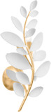 Hudson Valley 2203-VGL/WP Marabec Contemporary Vintage Gold Leaf / White Plaster Wall Lighting