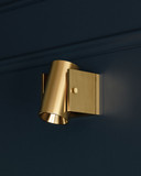 Hudson Valley 2306-AGB Nowra Modern Aged Brass Mini Wall Sconce Lighting