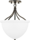 Hudson Valley 2811-DB Browne Distressed Bronze Ceiling Light