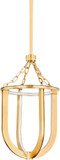 Hudson Valley 2913-AGB Tournu Modern Aged Brass LED 11.5" Entryway Light Fixture