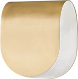 Hudson Valley 3608-AGB Briarwood Contemporary Aged Brass LED Lamp Sconce