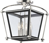 Hudson Valley 3610-PN Hollis Polished Nickel Ceiling Lighting Fixture