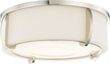 Hudson Valley 4616-PN Talon Modern Polished Nickel 15.5" Ceiling Lighting Fixture