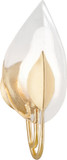 Hudson Valley 4801-GL Blossom Modern Gold Leaf Wall Mounted Lamp