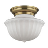 Hudson Valley 5015F-AGB Dutchess Aged Brass Ceiling Light Fixture