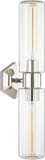 Hudson Valley 5124-PN Roebling Modern Polished Nickel Wall Light Fixture