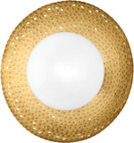 Hudson Valley 5351-AGB Glimmer Contemporary Aged Brass LED Light Sconce