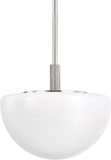 Hudson Valley 5919-PN Lethbridge Contemporary Polished Nickel 19" Pendant Light Fixture