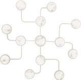 Hudson Valley 6343-PN Meander Contemporary Polished Nickel LED 43" Overhead Lighting