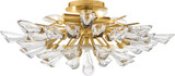 Hudson Valley 7223-GL Tulip Modern Gold Leaf Flush Lighting