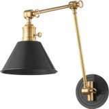 Hudson Valley 8323-AOB Garden City Modern Aged Old Bronze Swing Arm Wall Lamp