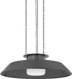 Hudson Valley 8832-DB Woodrow Modern Distressed Bronze 32" Drop Ceiling Light Fixture