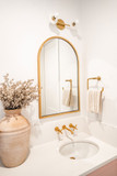 Hudson Valley 9202-AGB Elmont Contemporary Aged Brass 2-Light Bathroom Light