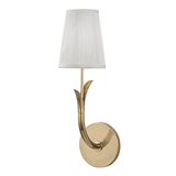 Hudson Valley 9401-AGB Deering Aged Brass Wall Lighting Sconce